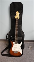 Vintage Greg Bennett Malibu Junior Guitar w/Case