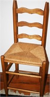 Ladderback Reed Seat Chair