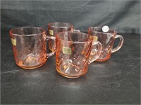 4 Arcoroc Mugs