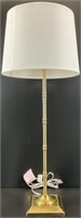 Brass Faux Bamboo Lamp