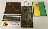 8 John Deere pcs-Stickers, Bags, Portfolio