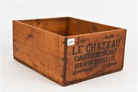 LE CHATEAU CASTITE SOAP WOODEN BOX