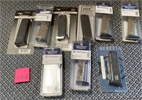 W - LOT OF 9 AMMUNITION MAGS (Q148)
