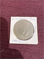 1972D Eisenhower dollar