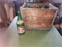 Soda crate & bottles