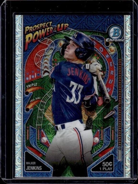 Walker Jenkins 2024 Bowman Chrome Mojo Prospect Po