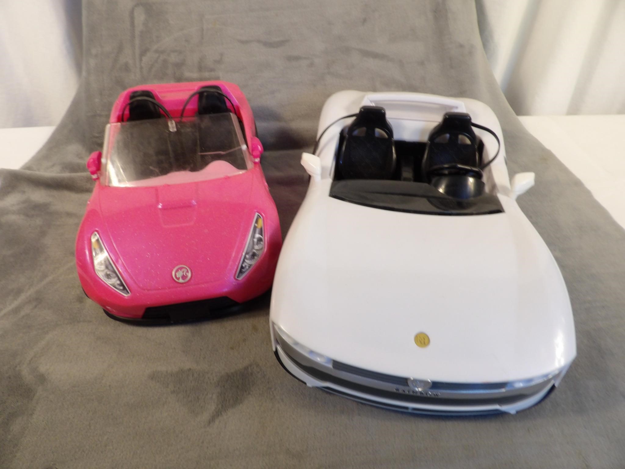 Barbie and Rainbow High Cars