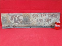 Vintage RC Cola Metal Sign