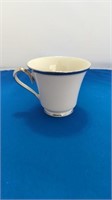 Vintage Lenox Solitaire Platinum Tea Cups w Saucer