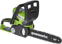 GreenWorks 20292 40V 12-Inch Cordless Chainsaw (Ba