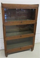 Oak Barristers Bookcase