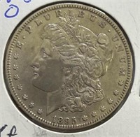 1895O  Morgan Silver Dollar XF
