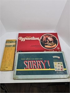 Lot of 9 Vtg. Games to include