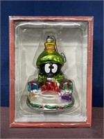 Looney Tunes glass ornament Marvin the Martian