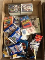 TRAY LOT OF MISC BASEBALL COLLECTOR CARDS