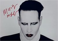 Autograph COA Marilyn Manson Photo