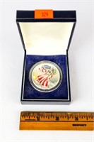 1999 Colorized Silver American Eagle Coin