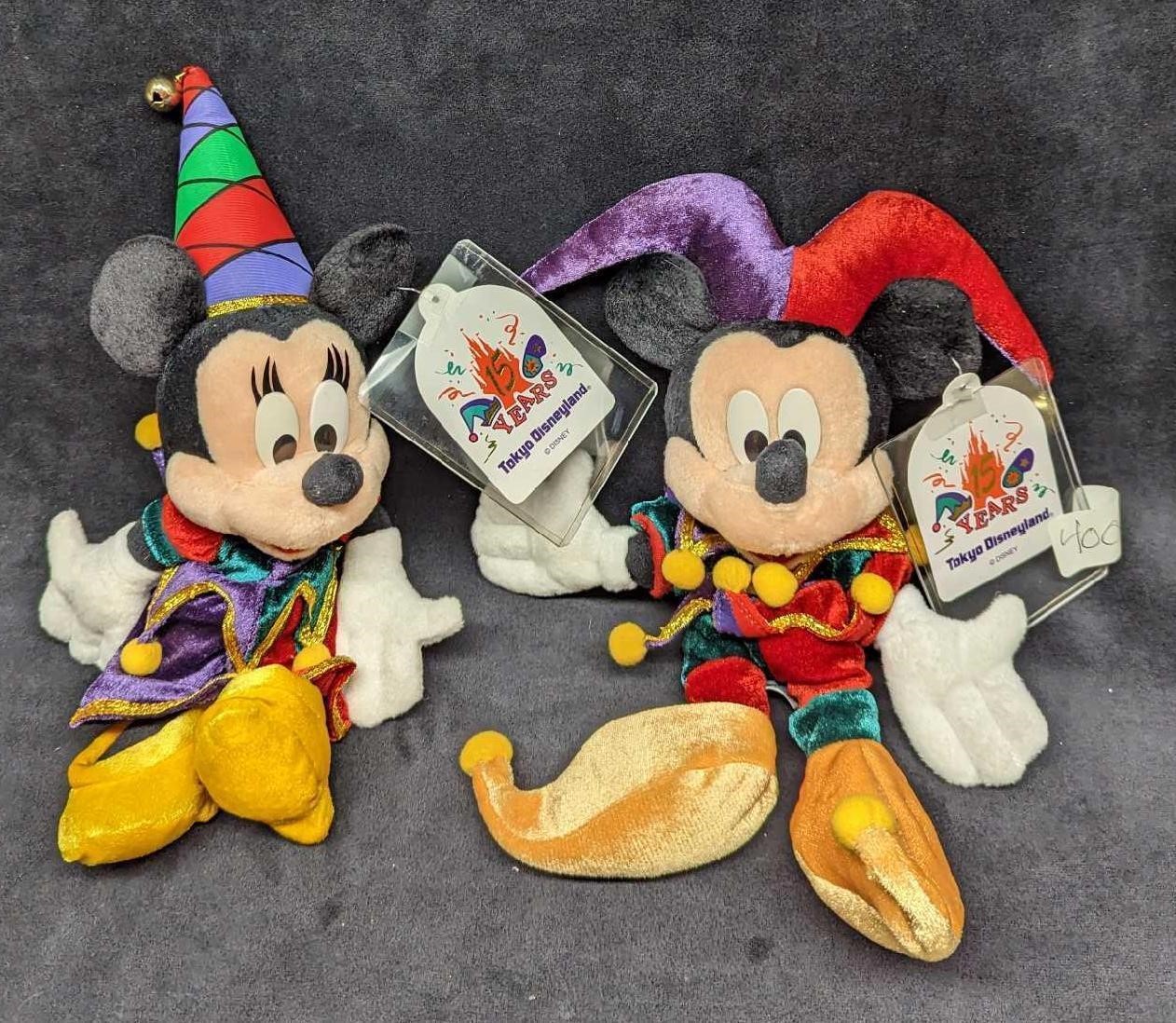 Tokyo Disneyland 15th Anniversary Mickey & Minnie