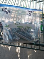 Hardware.  Hex head, zink bolts.  Assorted sizes