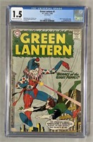 Silver Age Green Lantern #1 CGC Graded.