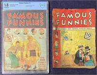 Famous Funnies #'s 2 & 3.
