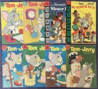 Lot of (16) Dell High Grade Tom & Jerry Comics.