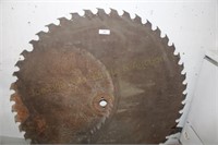 50” Sawmill Blade With Replaceable Teeth