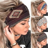 Olbye Boho Headbands Women Wide Head Bands Turban