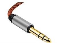 3.5mm to 6.35mm Adapter Jack Audio Cable