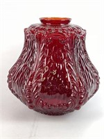 Vintage Ruby Glass Lampshade