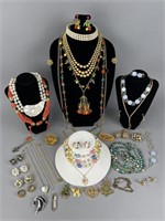 Costume Jewelry Necklaces, Charms, Earrings, Pins