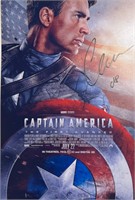Autograph COA Captain America Photo