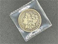 1879-CC Morgan silver dollar