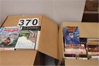 2 Boxes Books includes Moby-Dick - Ender's Game