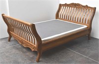 Oak Crest "Rake Bed" Queen Size Bed