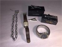 RARE WOLLNER 17 JEWEL 10KT RGP WATCH & OTHER WATCH