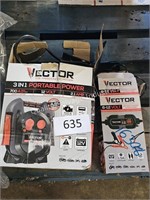 vector portable power & battery charger