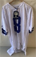 W - NFL #8 AIKMAN DALLAS JERSEY SIZE 2XL (Q46)