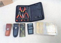 tools, knife sheaths & more