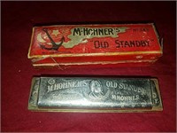 Vintage M Hohner old standby number 348 harmonica