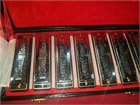 2 NIB Soul Man harmonica sets with cases