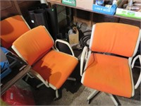 3 office chairs