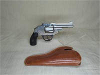 IVER JOHNSON HAMMERLESS 36 CAL 5 SHOT REVOLVER