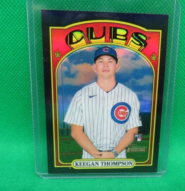 Keegan Thompson 2020 Topps Heritage # 55/72 RC