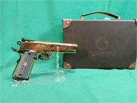 New! Gold Girsan MC-1911-S 45ACP pistol. Nice
