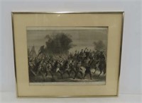 Framed Civil War Picture