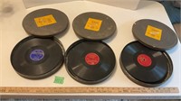 Assorted vintage records