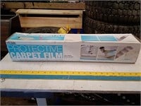 Protective carpet film
