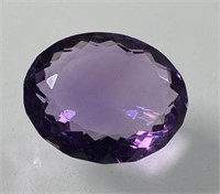 Certified 14.15 Cts Natural Amethyst