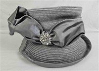 Shellie Mcdowell Grey Durby Hat